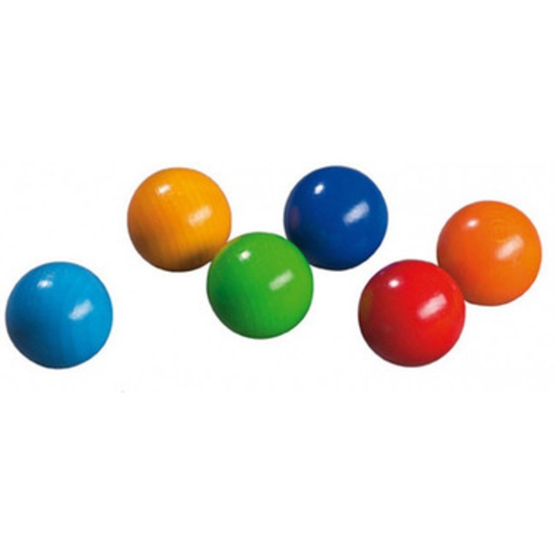 Wooden Marbles for Wall Ball Marble Tracks