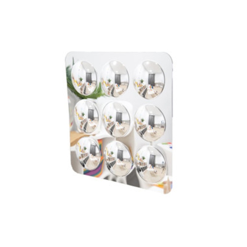 Acrylic Bubble Mirror – 9 Large Bubbles