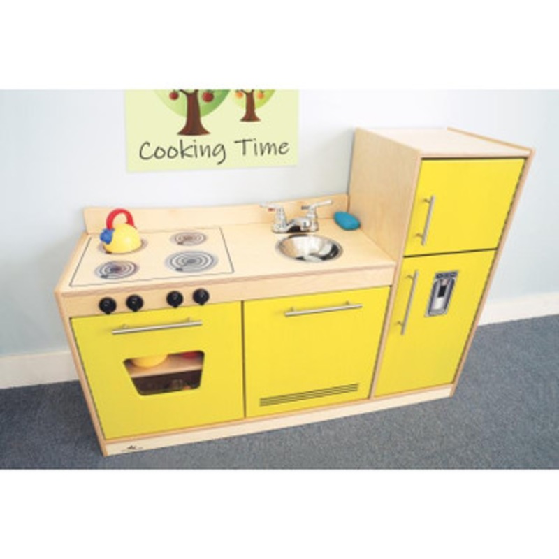 Contemporary Play Kitchen Combo