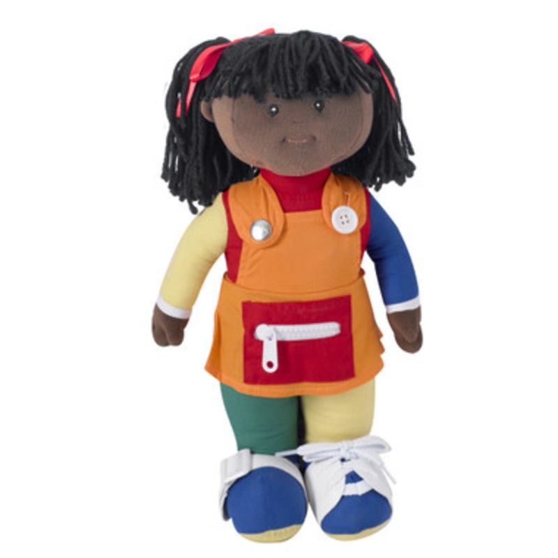 Learn to Dress – African American Girl