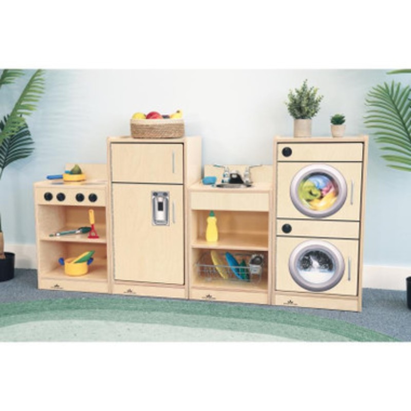 Let’s Play Toddler Kitchen Play Set – Natural