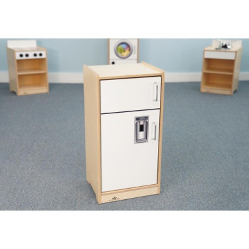 Let’s Play White Toddler Toy Refrigerator