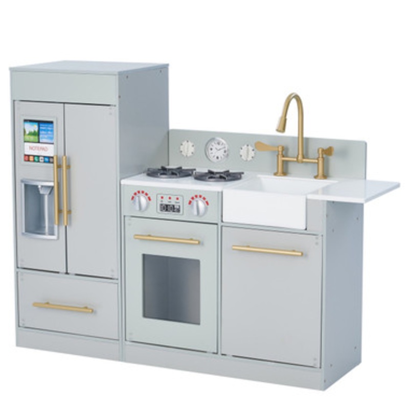 Little Chef Charlotte Modern Gray Play Kitchen