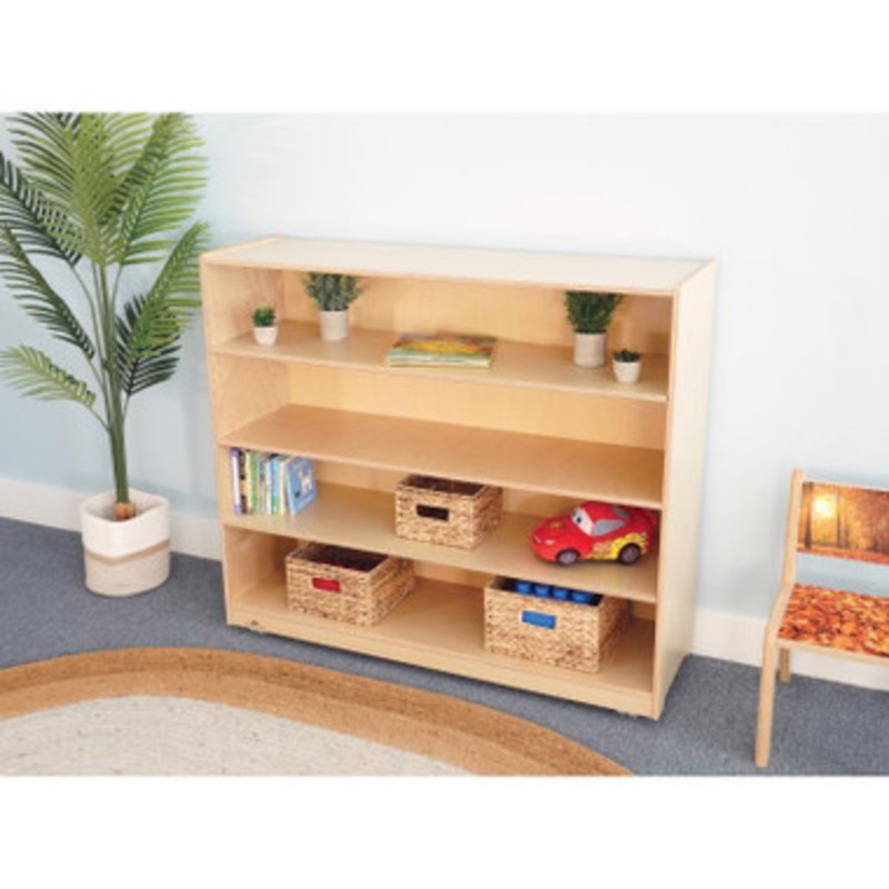 Mobile Bookshelf Cabinet 42H