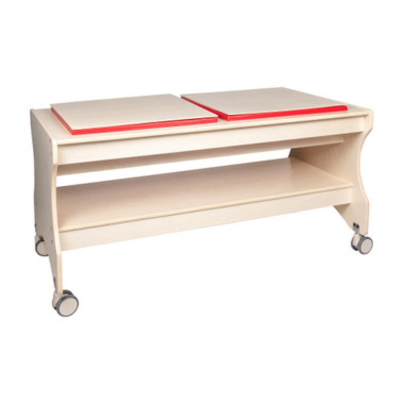 Mobile Sand and Water Table – Assembled