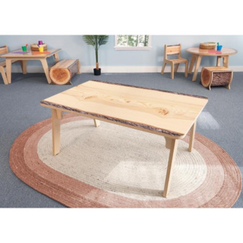 Nature View Live Edge Rectangle Table 18 H