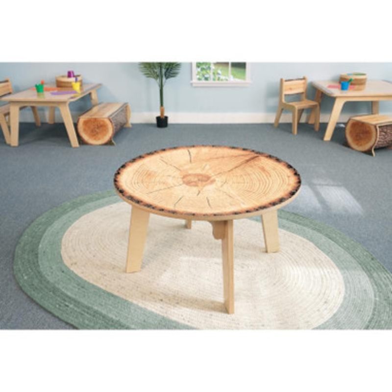 Nature View Live Edge Round Table 22 H