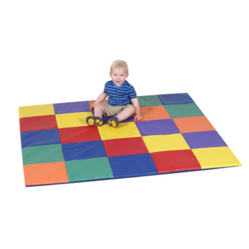 Patchwork Activity Play Mat, Rainbow