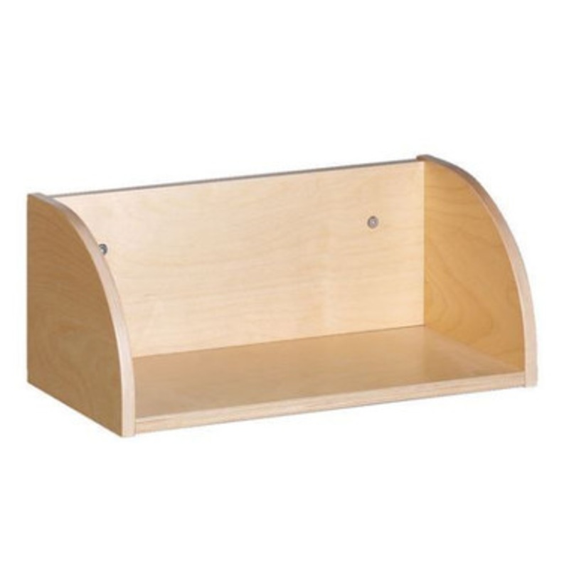 Perforated Wall Panel Book Shelf