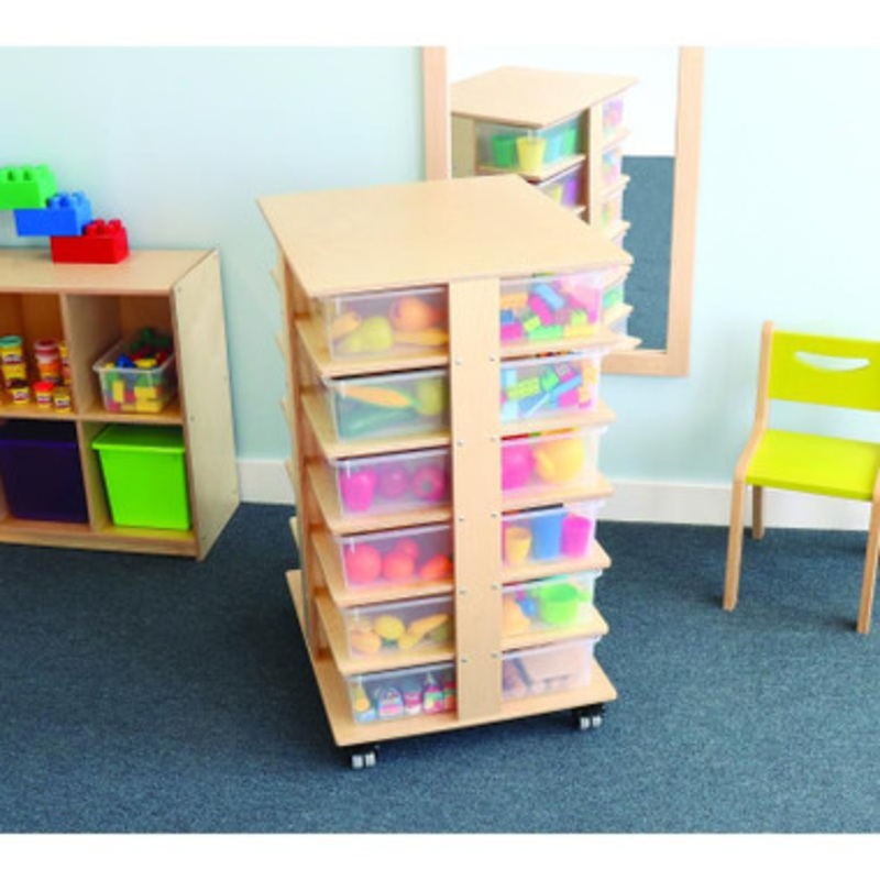 Storage Tower with 24 Trays