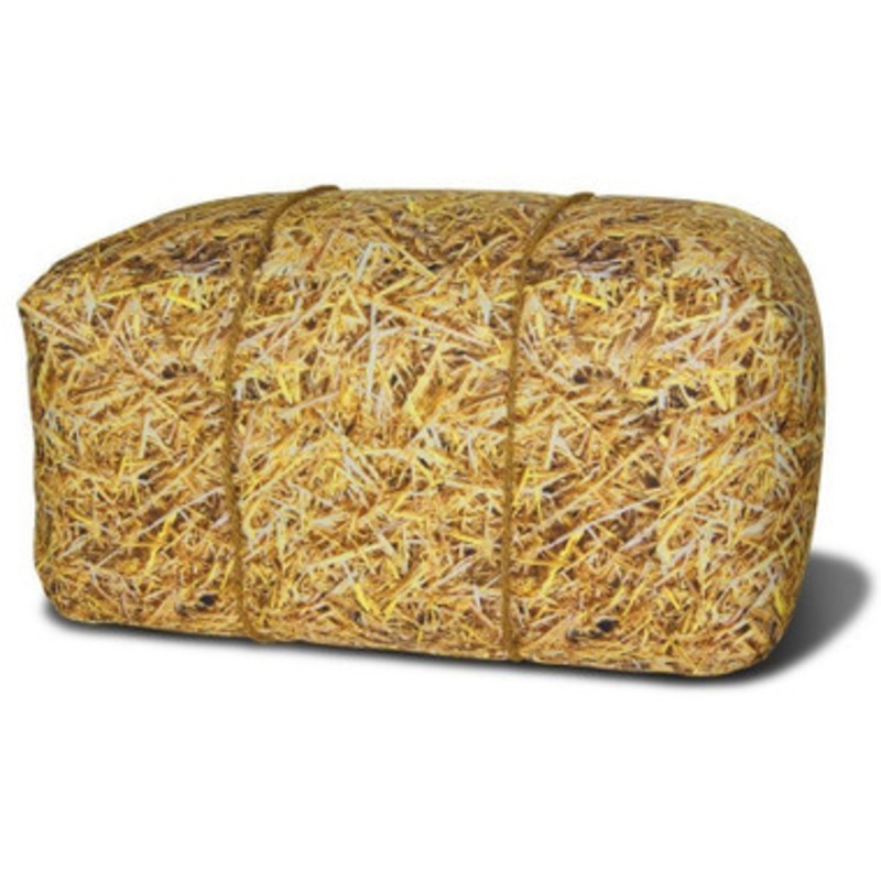 Woodsmen Naturescape Straw Bale Bench
