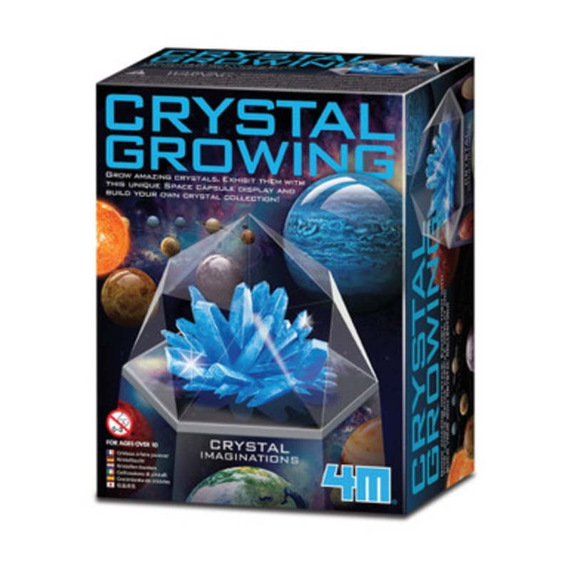 4M – Crystal Growing Kit – Space Gem – Blue**slight box damage**