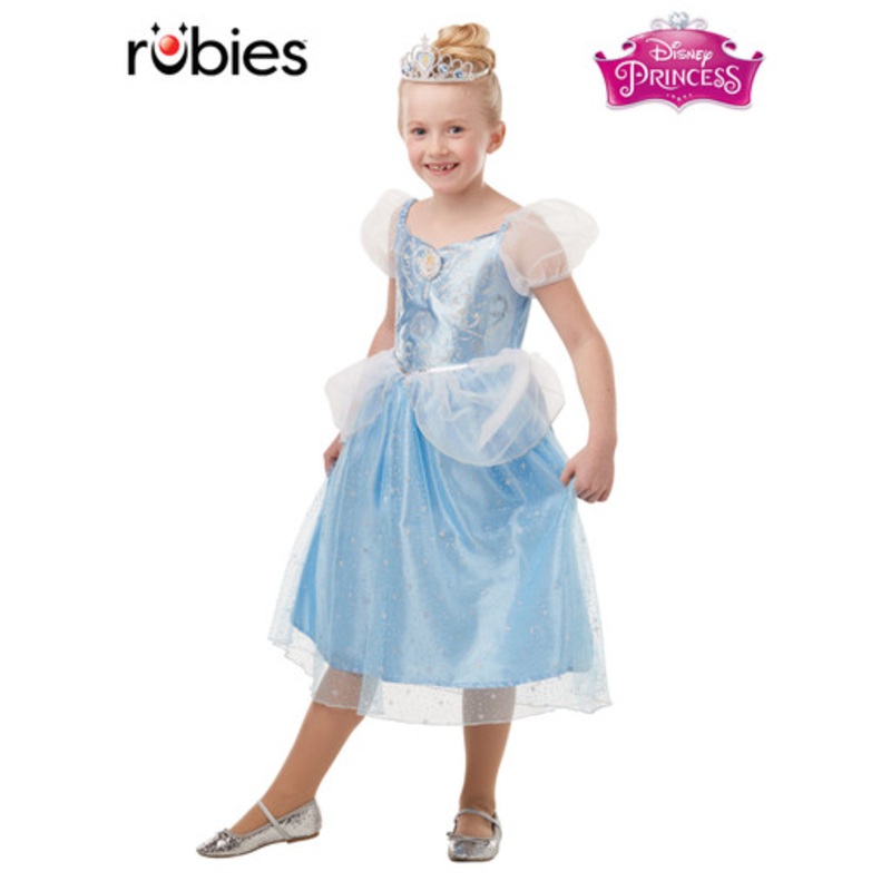Cinderella Glitter and Sparkle Costume (3-5 years)