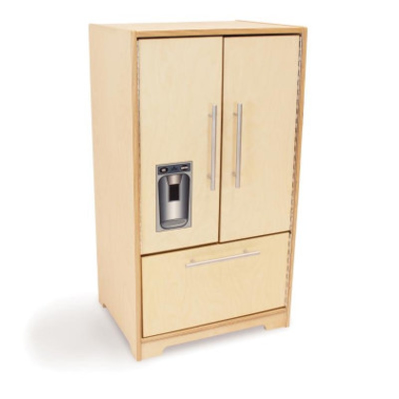 Contemporary Natural Toy Refrigerator