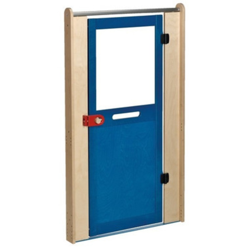 Door with Window Partition Wall