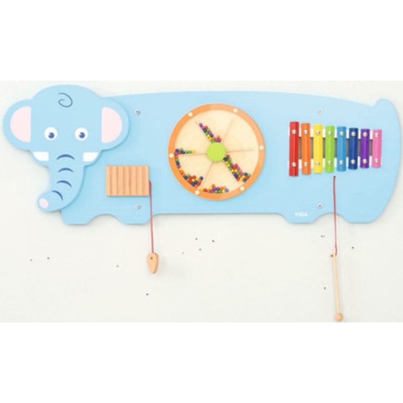 Elephant 3-Activity Sensory Wall Panel