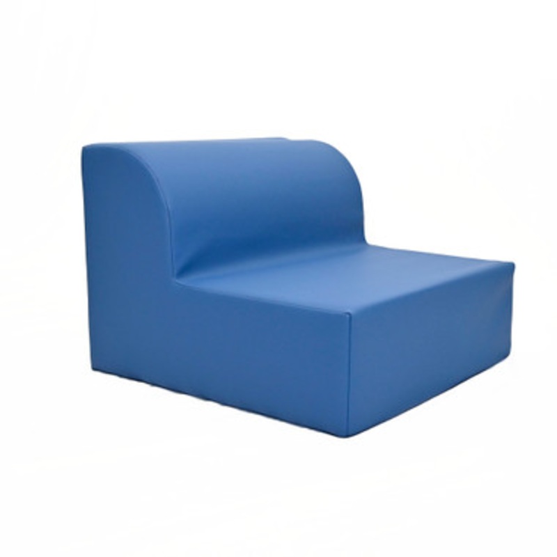 Foam Lounge Chair – Deep Water Blue