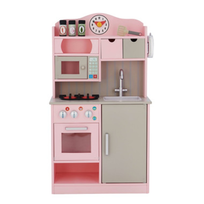 Little Chef Florence Pink Play Kitchen with Accessories