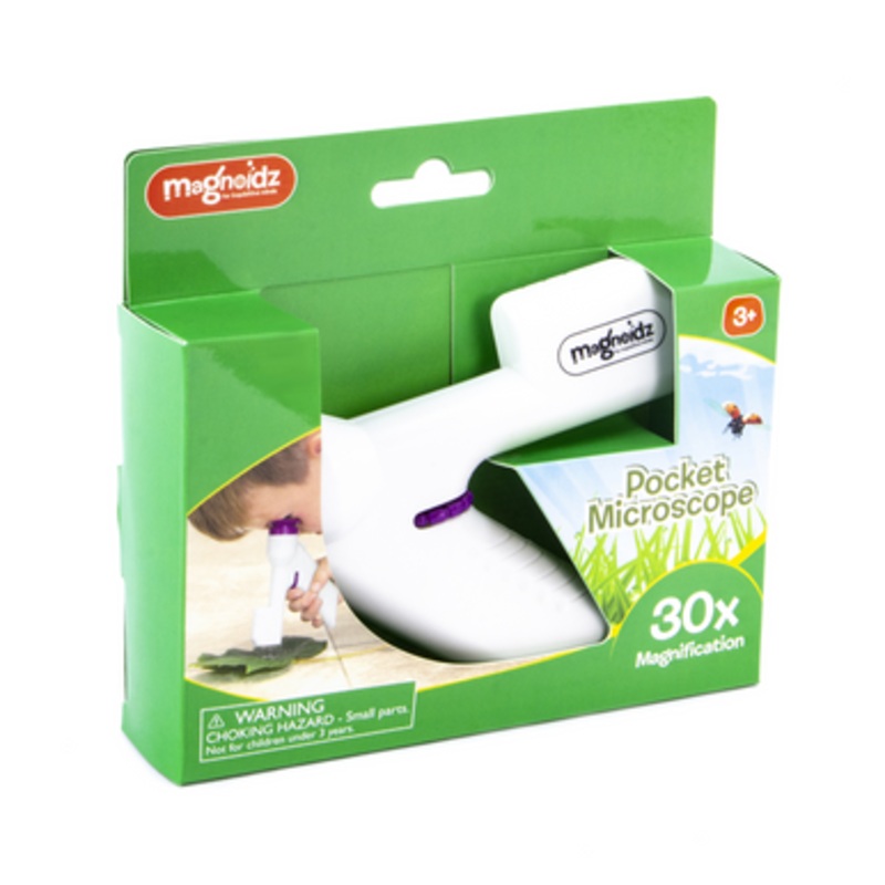 Magnoidz – Hand Held 30x Pocket Microscope