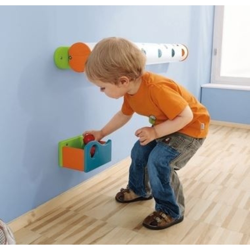 Marble Wall Track Catch Bin