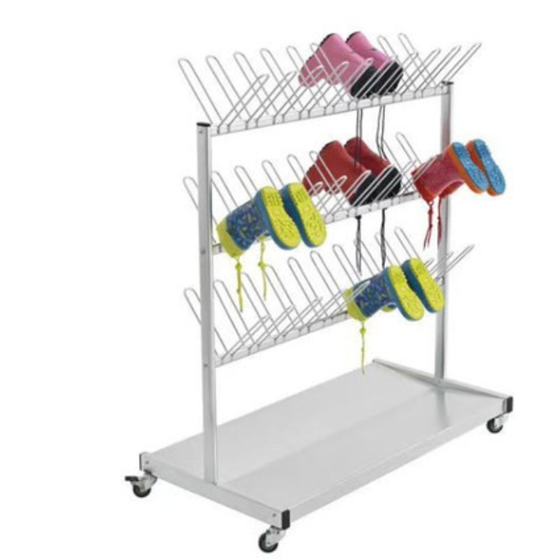 Mobile Boot & Shoe Rack