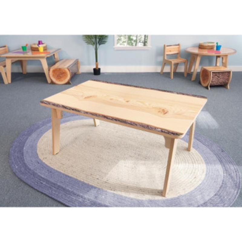 Nature View Live Edge Rectangle Table 20 H