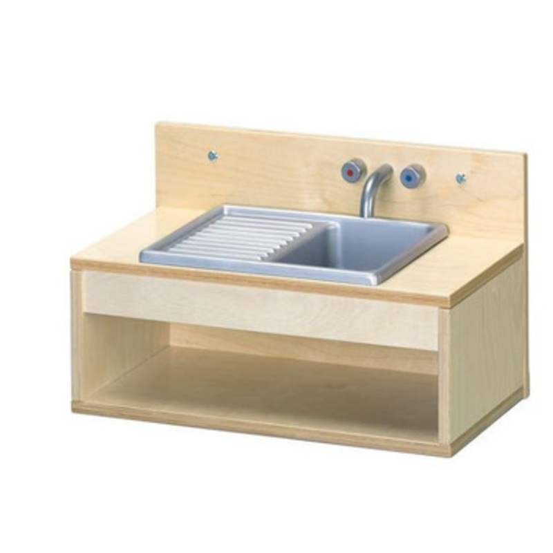 Perforated Wall Panel Play Sink Attachment