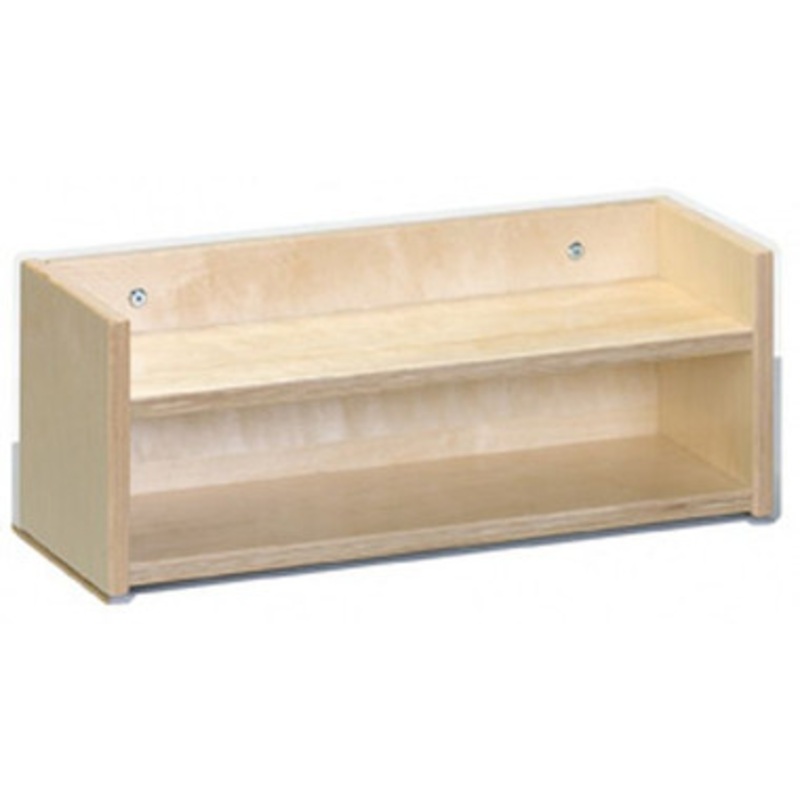 Perforated Wall Panel Wide Wall Hanging Shelf