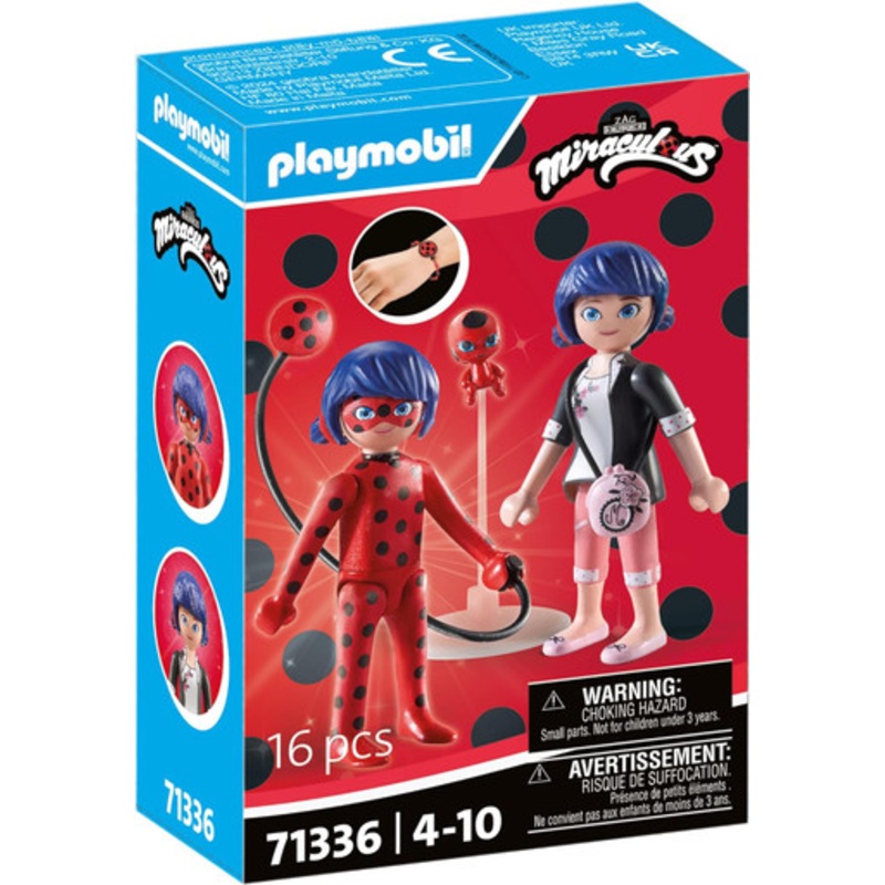 Playmobil – Miraculous: Marinette & Ladybug 71336