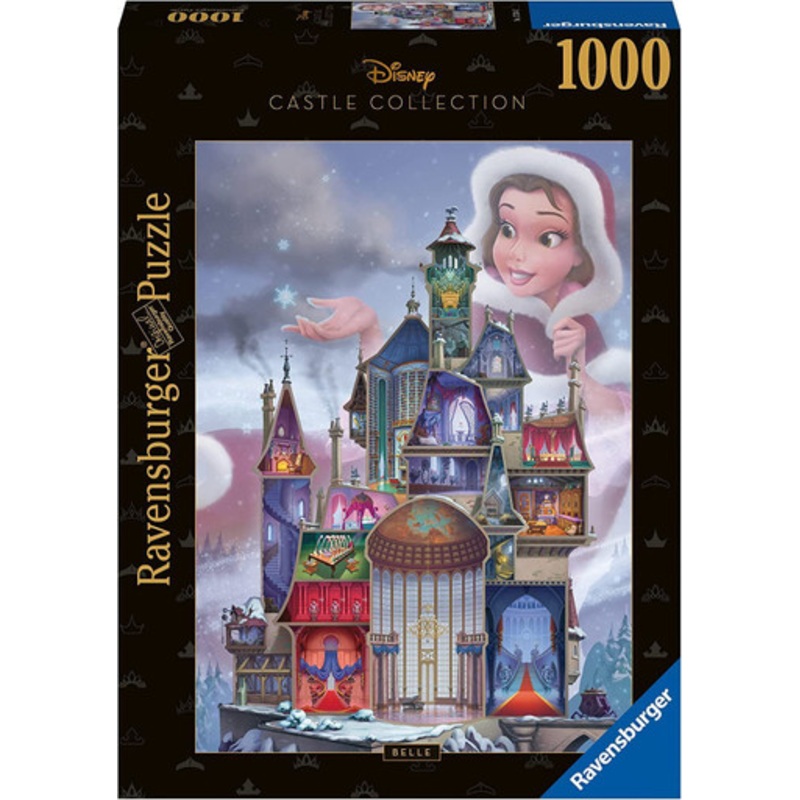 Ravensburger 1000pc – Disney Castles – Belle Puzzle