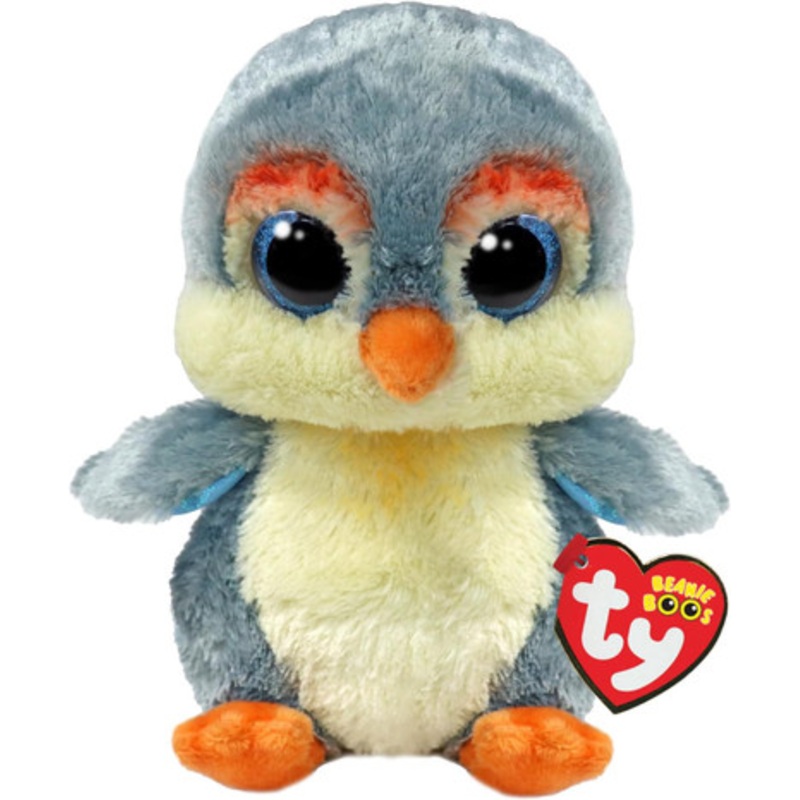 TY Beanie Boos Regular – Fisher the Grey Penguin