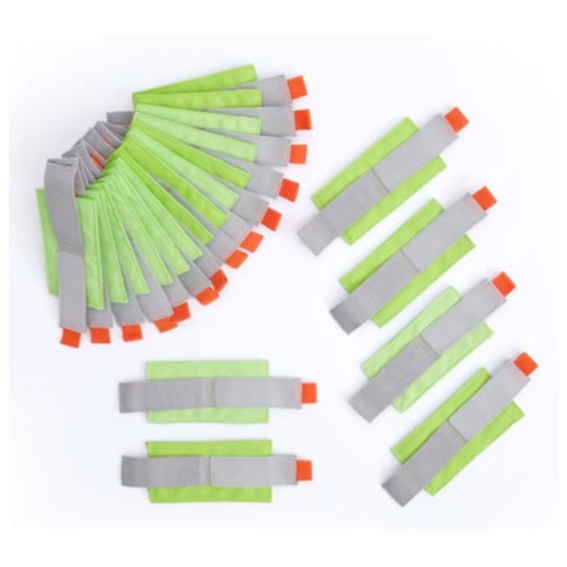 Velcro Wall Ball Track Loop Attachments, 20-Piece Set