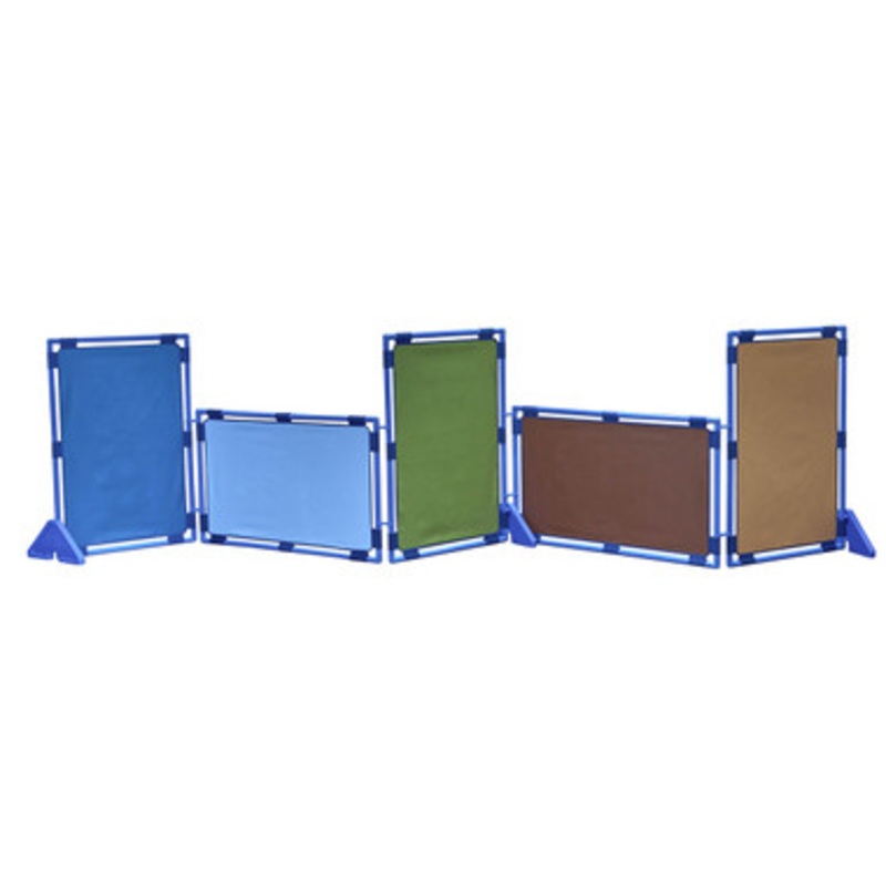 Woodland Rectangular Play Panels – Set of 5