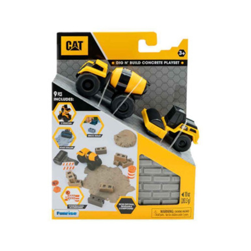 CAT Dig n’ Build Concrete Playset