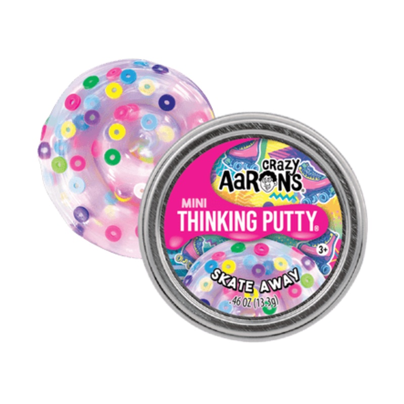 Crazy Aaron’s Mini Thinking Putty – Skate Away 2 Tin