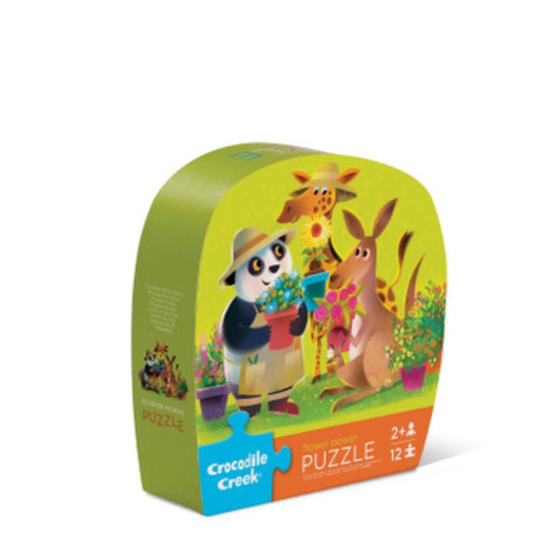 Crocodile Creek – 12 piece Mini Puzzle – Flower Power