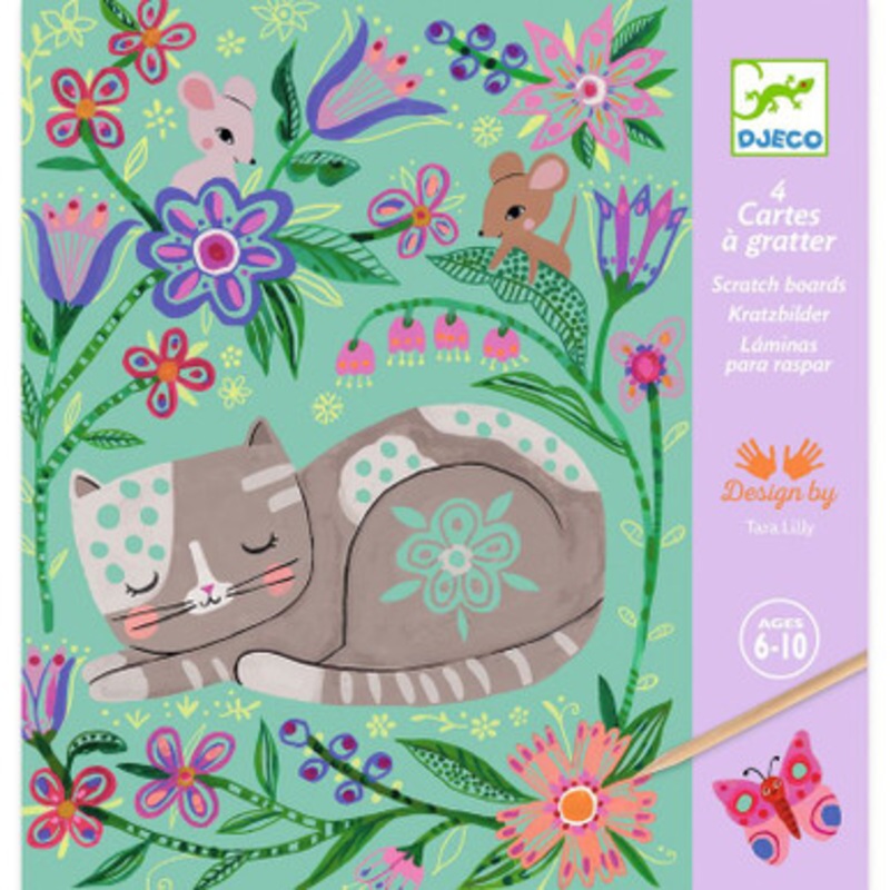 Djeco – Encounters Scratch Cards