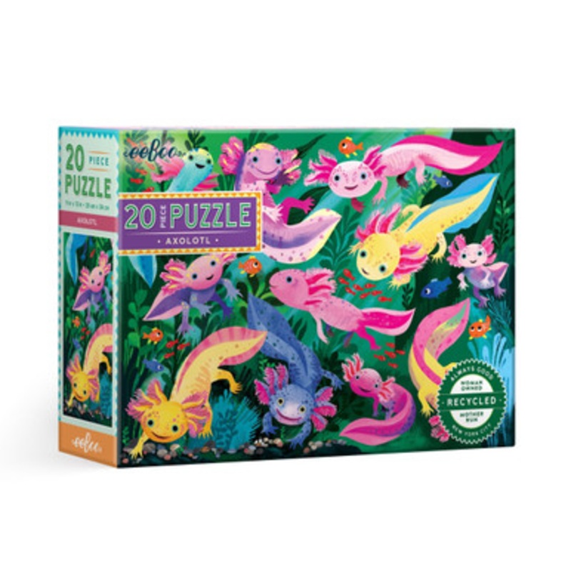 eeBoo 20pc – Axolotl Puzzle