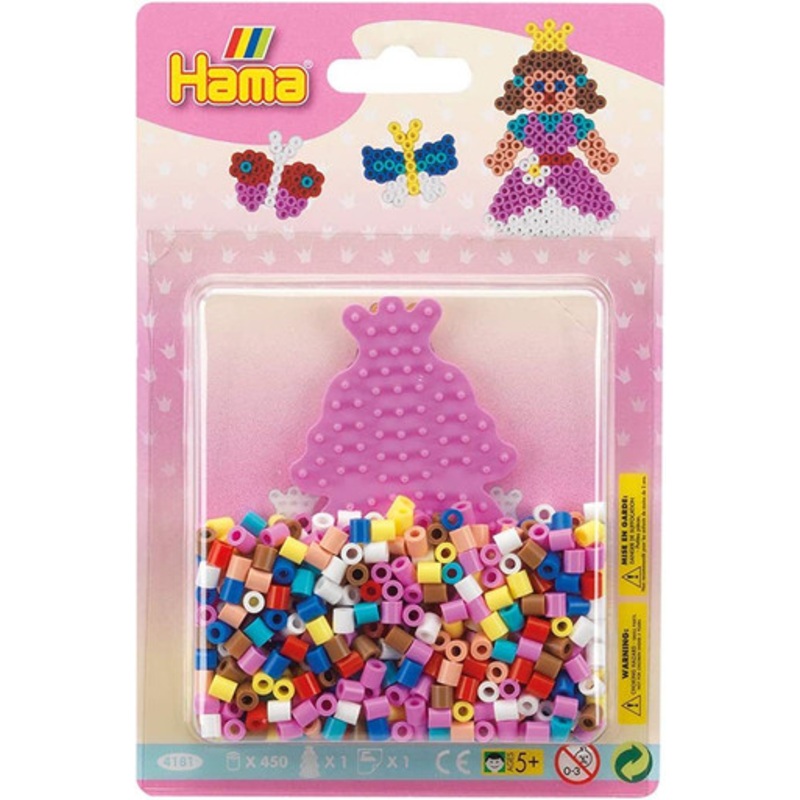 Hama Beads – Small Blister Pack – Pink Princess