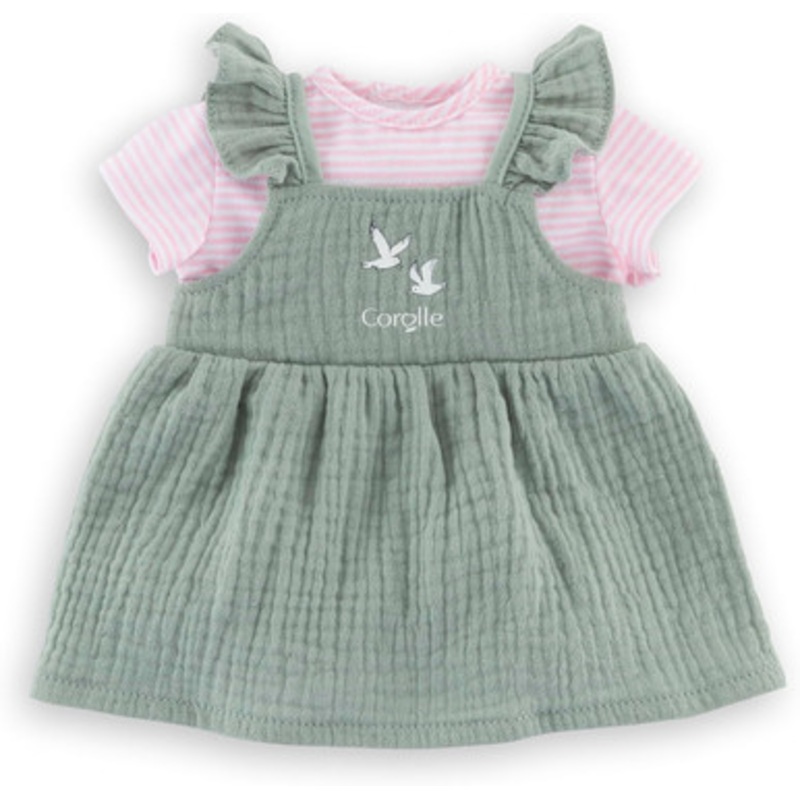 Mon Grand Poupon – Loire Riverside Ruffle Dress with T-Shirt – 36cm