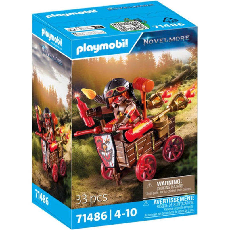 Playmobil – Novelmore – Kahboom’s Racing Cart 71486