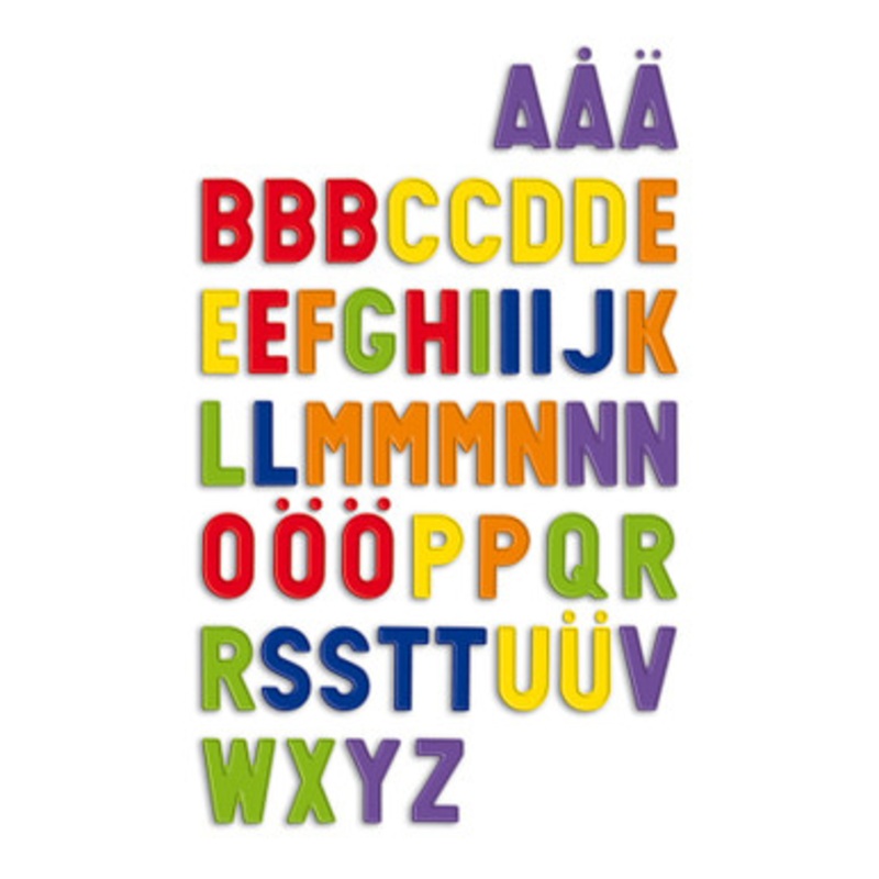 Quercetti – Magnetic Upper Case Letters | 5461