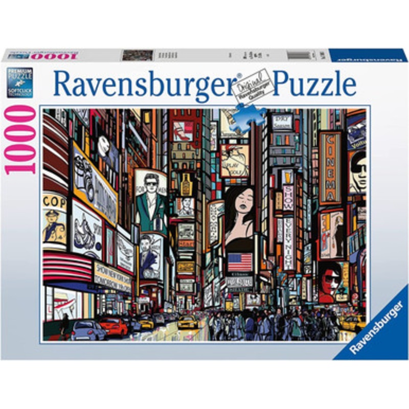 Ravensburger 1000pc – Colourful New York Puzzle v2