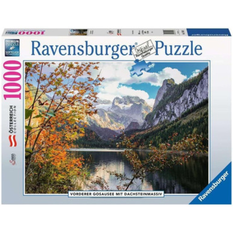 Ravensburger 1000pc – Vorderer Gosausee Lake, Austria Puzzle