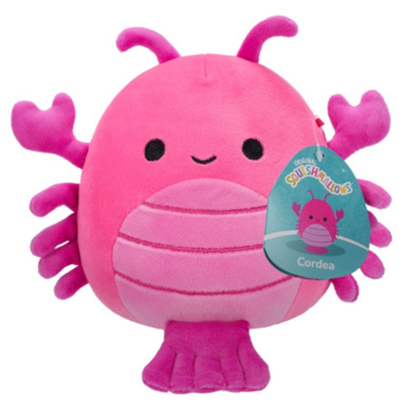Squishmallows 7.5 inch – Cordea Hot Pink Lobster