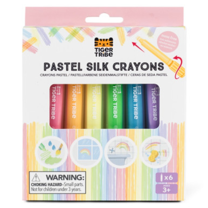 Tiger Tribe – Pastel Silk Crayons
