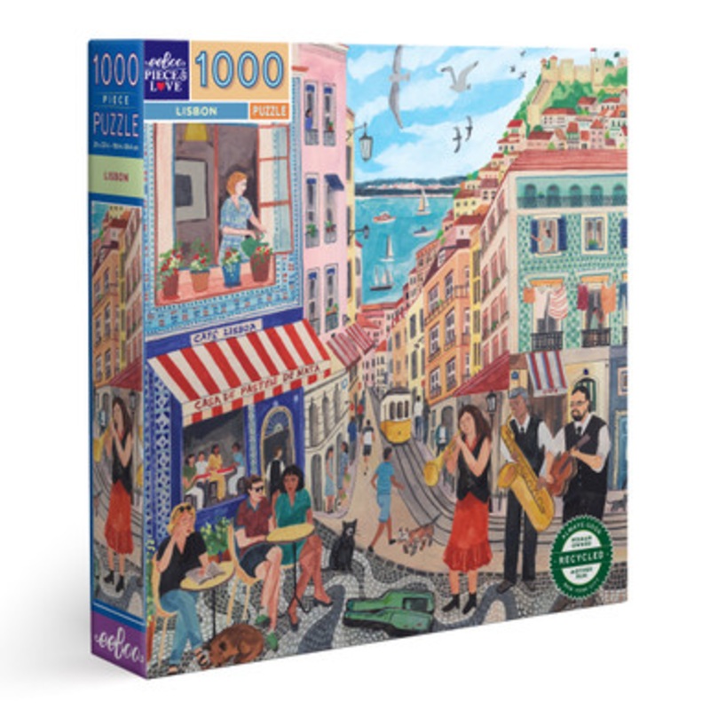 eeBoo 1000pc – Lisbon Puzzle