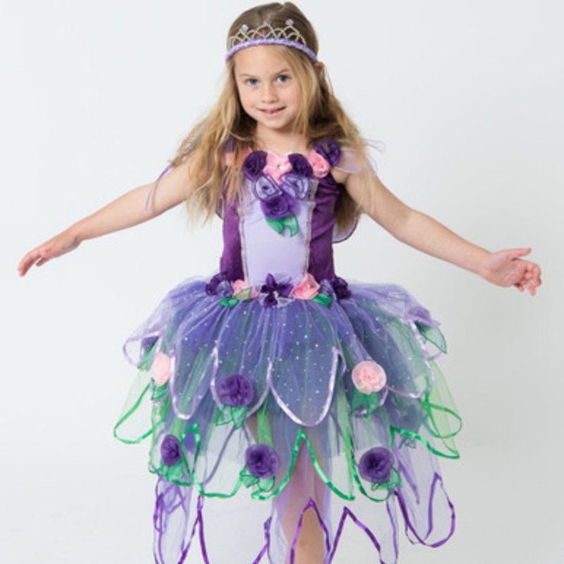 Fairy Girls – Bloom Fairy Dress – Purple