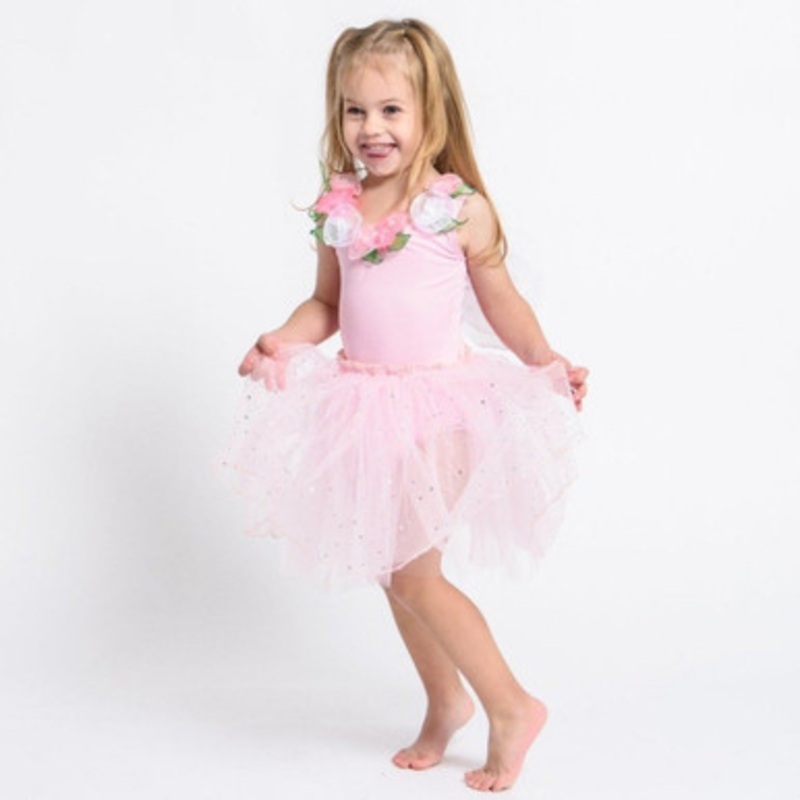 Fairy Girls – Fairy Dust Dress Light Pink (Roses)