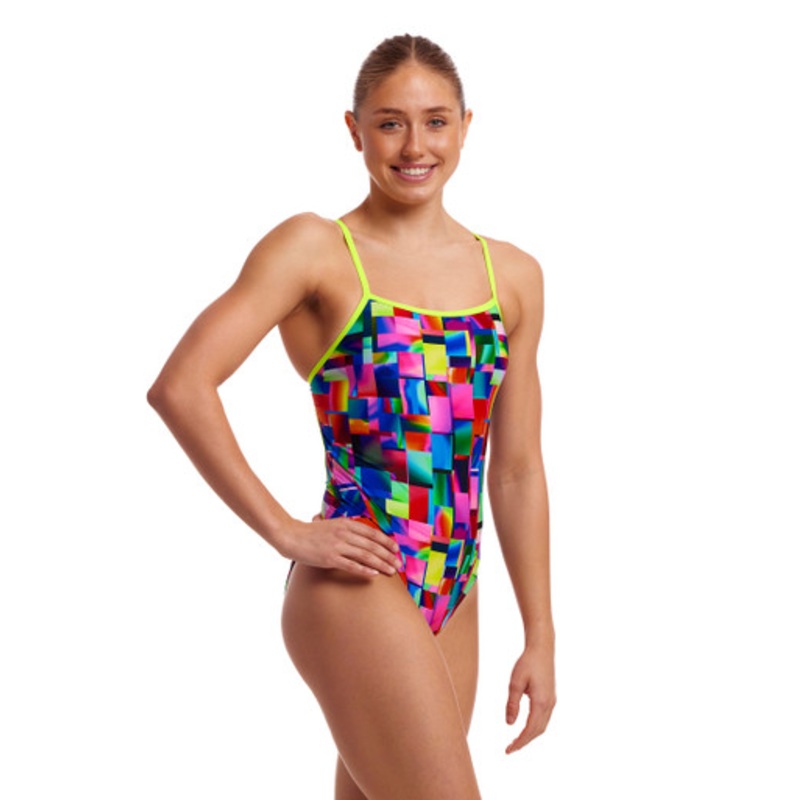 Funkita – Swim Secure One Piece Swimmers – Patch Panels